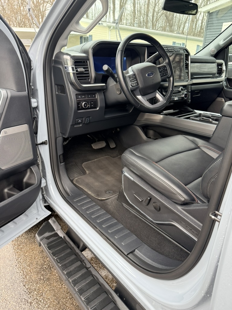 Clean truck interior after detailing in North Olmsted Ohio